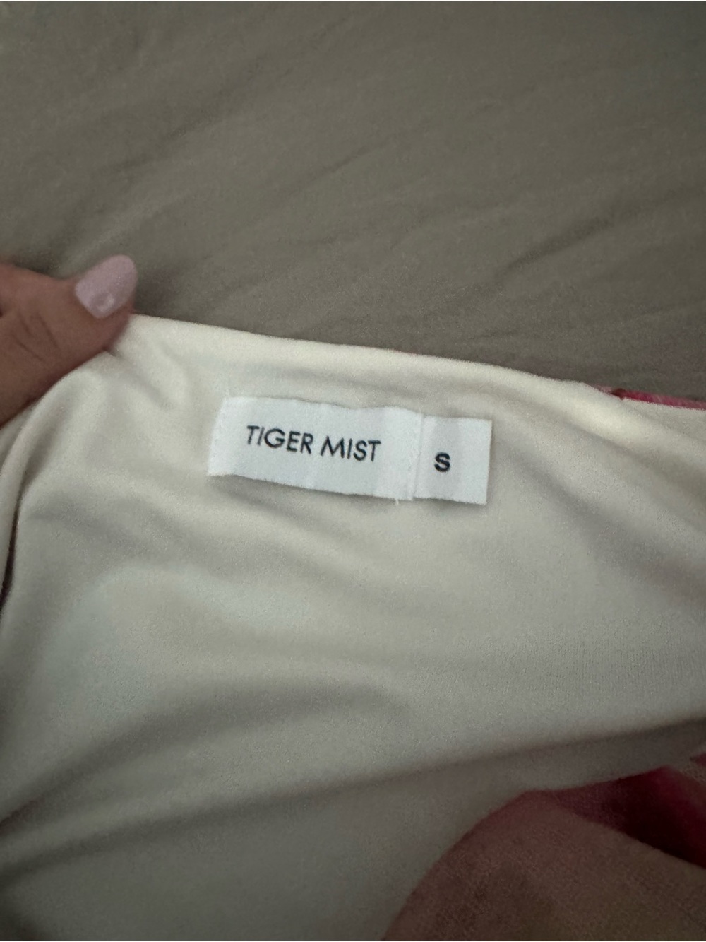 Tiger mist pink mini dress - Picture 2 of 2